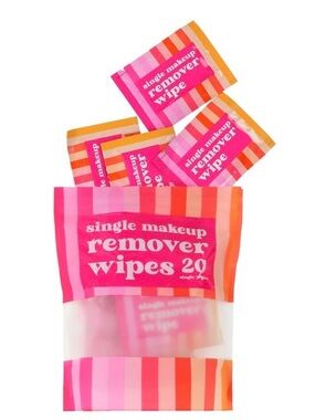 20ct. Single Makeup Remover Wipes